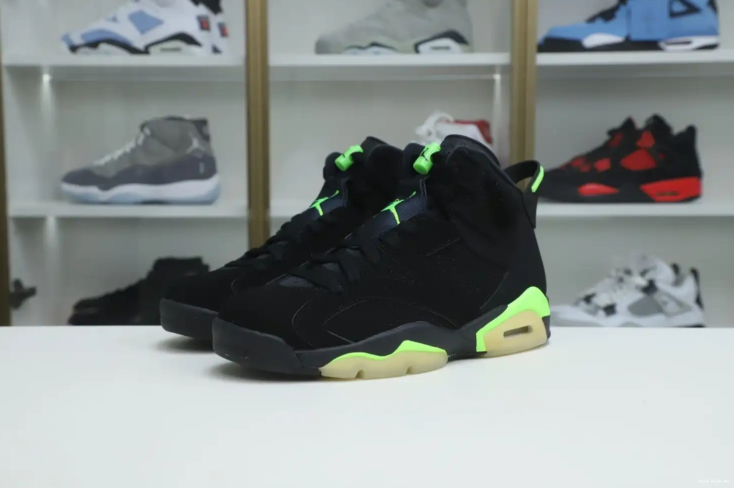 JORDAN AIR RETRO 'ELECTRIC 6 Kimikick GREEN' 0513